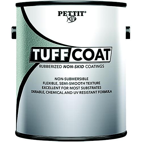 Pettit 3712TCSS5G Tuff Coat Rubberized Non-Skid Coating, Semi-Smooth Texture - Non Submersible, Light Gray Gal.