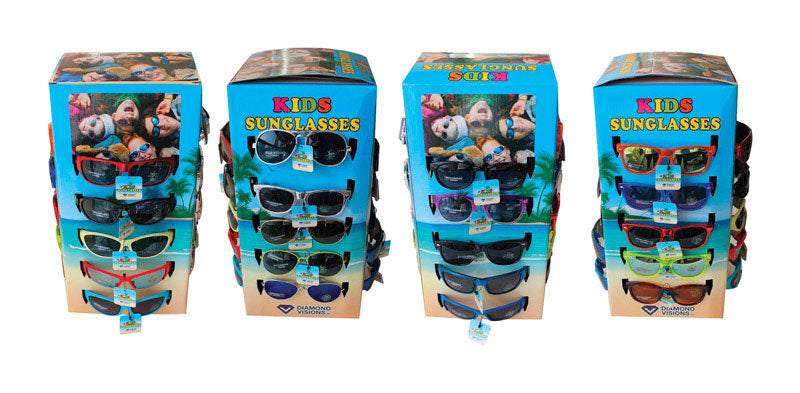 Diamond Visions Kids Sunglasses 1 pk, Pack of 48