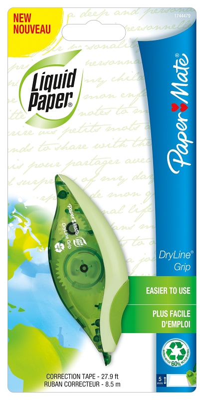 Paper Mate 06604 Correction Tape, 27.8 ft L, 0.2 in W