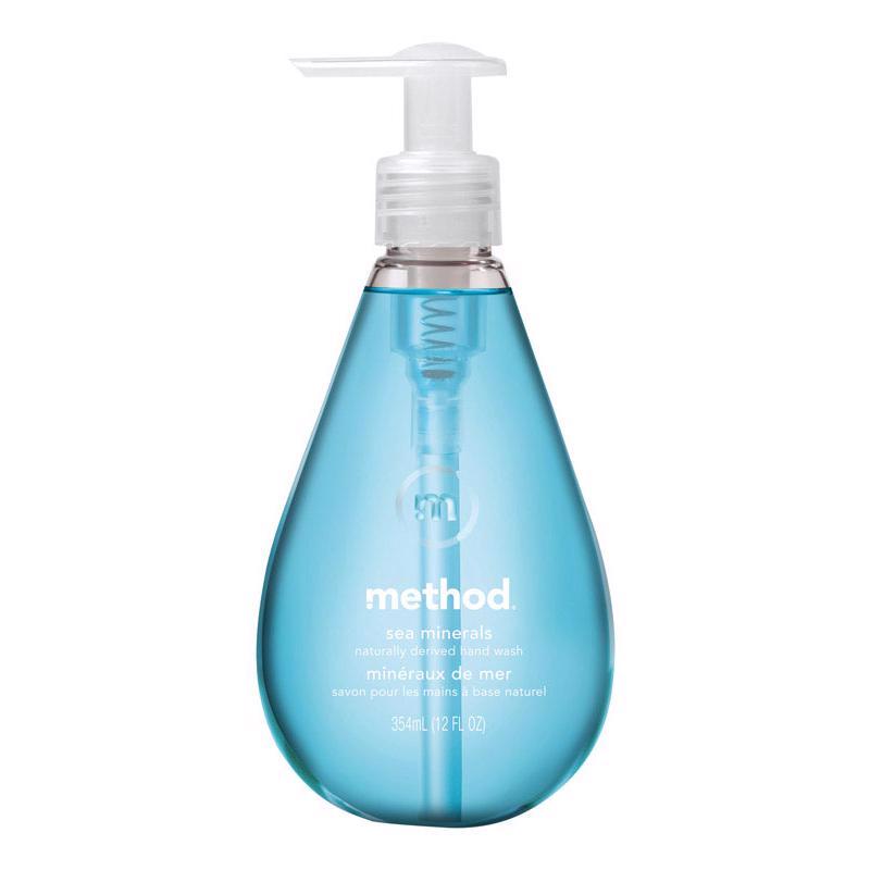 Method Sea Mineral Scent Antibacterial Gel Hand Wash 12 oz, Pack of 6