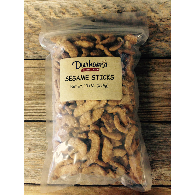 Durhams Sesame Snack Stick 10 oz Bagged, Pack of 12