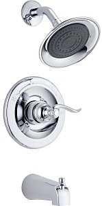 Delta 144996C Tub and Shower Faucet IPS, IPS, 2 gpm, Chrome