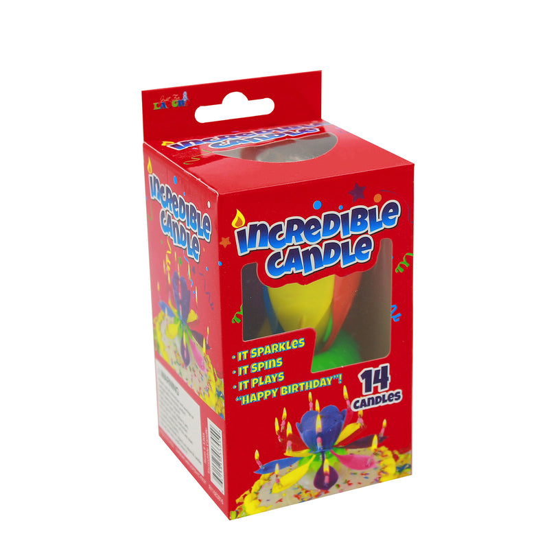 Just For Laughs Incredible Candle Celebration Birthday Candle Plastic 1 pk, Pack of 20