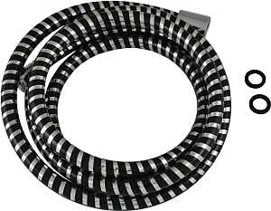 Plumb Pak PP828-47 Shower Hose, 84 in L Hose, Chrome-Plated