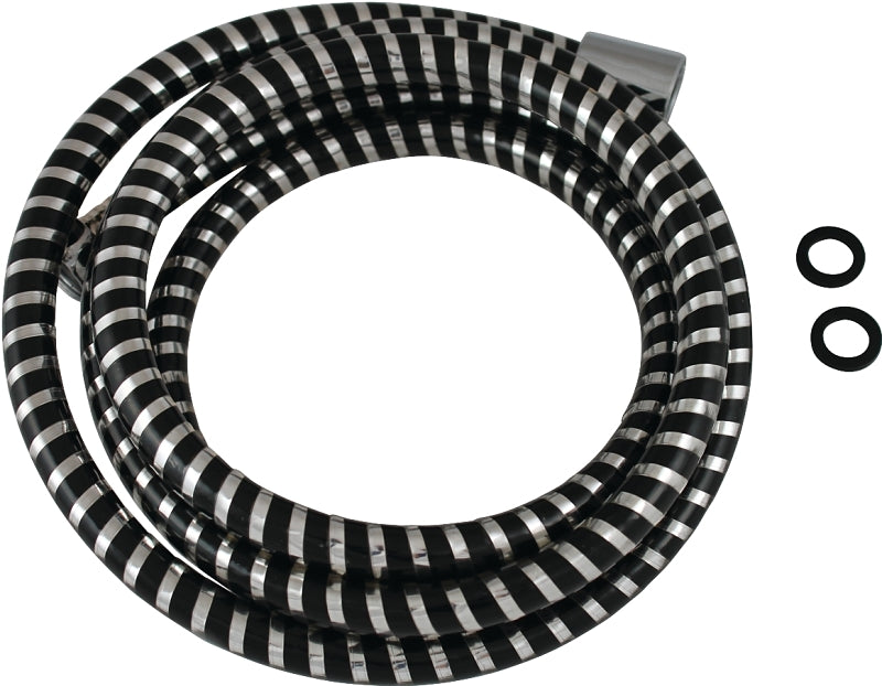 Plumb Pak PP828-47 Shower Hose, 84 in L Hose, Chrome-Plated
