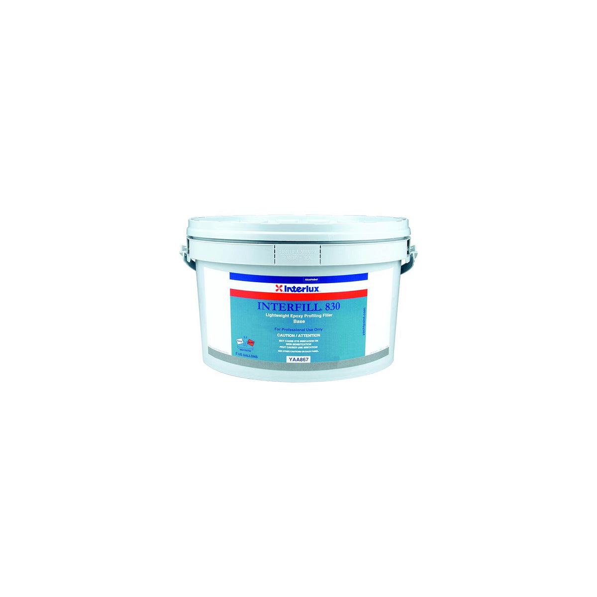 Interlux YAA8672G Interfill 830 Lightweight Epoxy Fairing Compound, Part A Base, Gal.