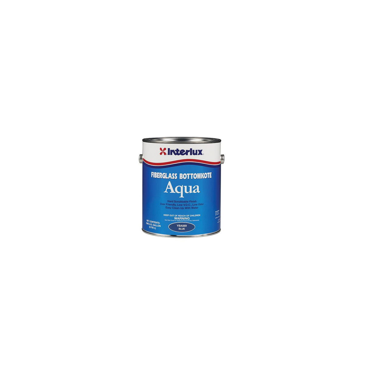 Interlux YBA569G Fiberglass Bottomkote Aqua, Blue, Gal.