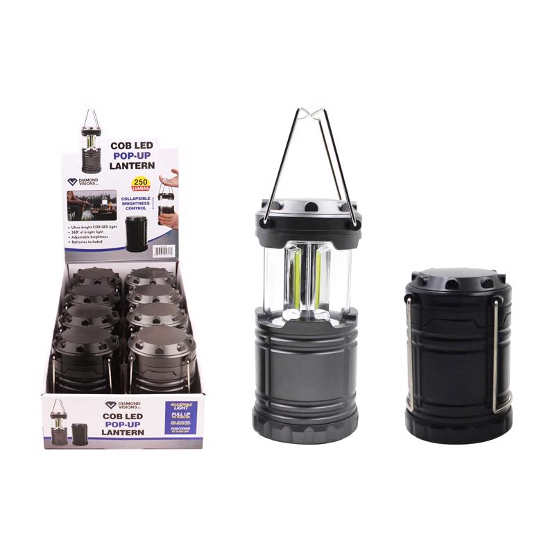 Max Force Cob Assorted Extendable Lantern, Pack of 8