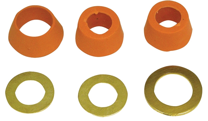 Danco 80330 Cone Washer, Rubber, Orange