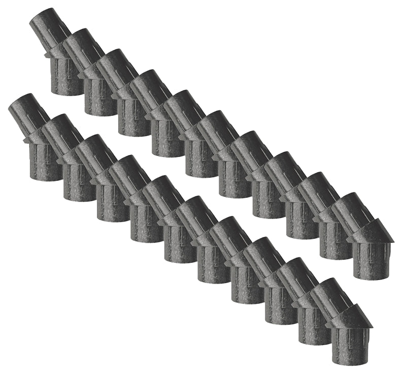 Nuvo Iron SRAR Stair Rail Connector, For: 3/4 in Round Balusters, Steel