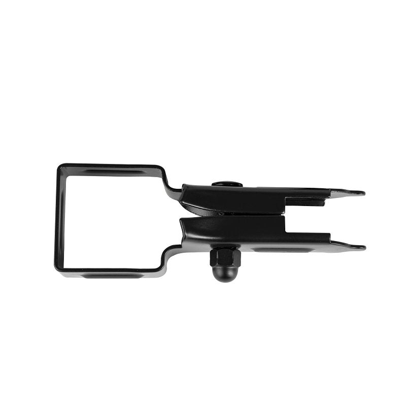 Nuvo Iron BU04RTXB Universal Bracket, Steel, Textured Black, Galvanized, For: Fence Panels