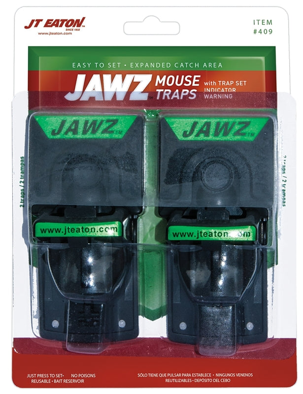 J.T. Eaton 409 Reusable Mouse Trap, 5-1/4 in W, 2-1/2 in H