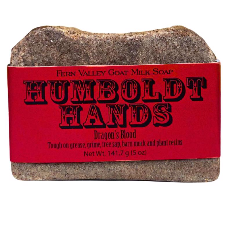 Fern Valley Soap Humboldt Hands Dragon's Blood Scent Bar Soap 6 oz, Pack of 12