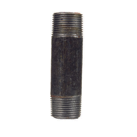 Anvil Beck 1-1/2 in. MPT Black Steel 4 in. L Nipple