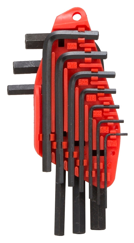Vulcan TW-050-04 Short Arm Hex Key Set, 10-Piece, Black