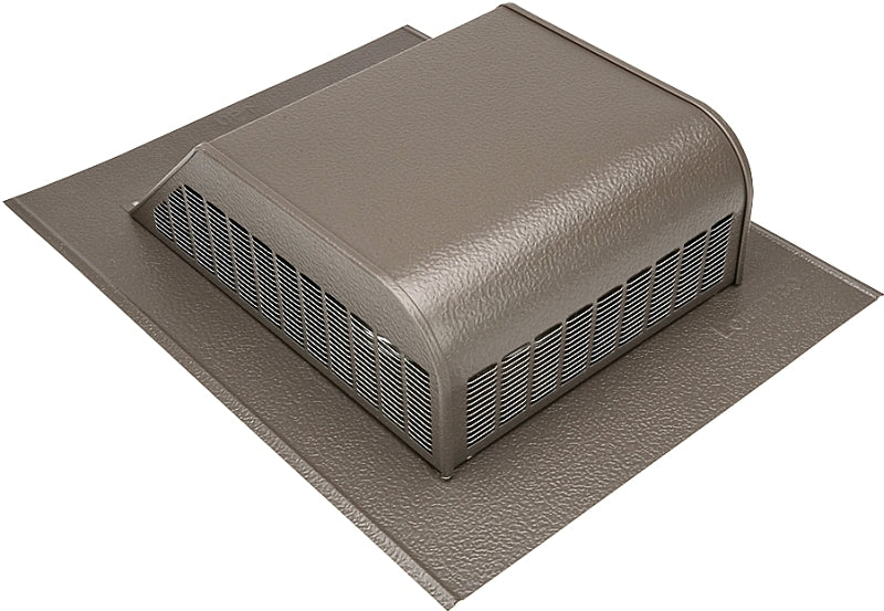 Lomanco LomanCool 750WB Static Roof Vent, Weathered Bronze, 16 in OAW, 50 sq-in Net Free Ventilating Area, Aluminum, Pack of 6