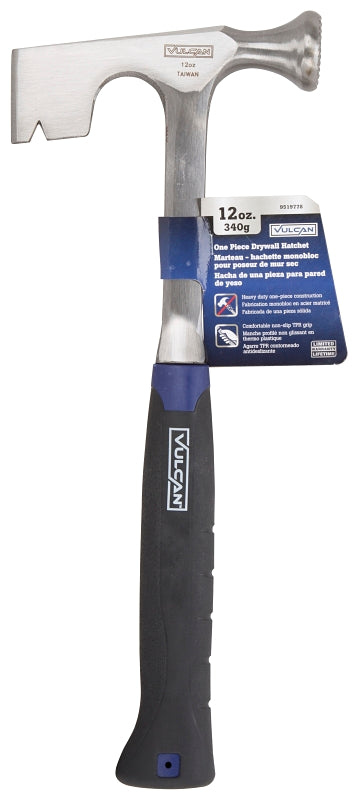 Vulcan ODW-12 Hammer, 12 oz Head, Drywall Hatchet Head, Steel Head, 14 in OAL