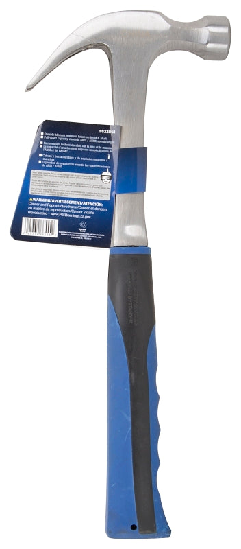 Vulcan JL61036 Hammer, 16 oz Head, Curved Claw Head, Carbon Steel Head, 13-1/4 in OAL