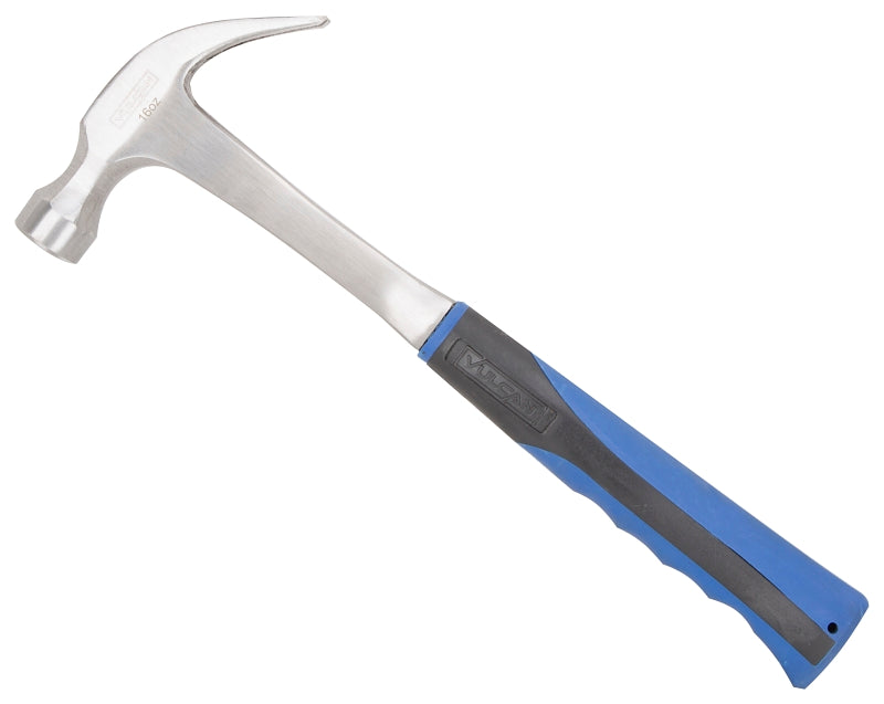 Vulcan JL61036 Hammer, 16 oz Head, Curved Claw Head, Carbon Steel Head, 13-1/4 in OAL