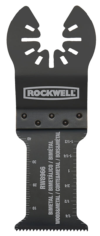 Rockwell RW8966 Oscillating Saw Blade, Bi-Metal, 1-3/16 in W