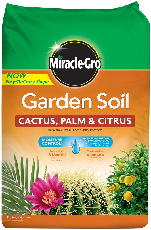 Miracle-Gro 71959430 Garden Soil, 1.5 cu-ft Coverage Area Bag
