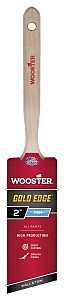 Wooster 5231-2 Paint Brush, Gold Bristle/White, Beech Hardwood Handle, 2 in W, 2-11/16 in L