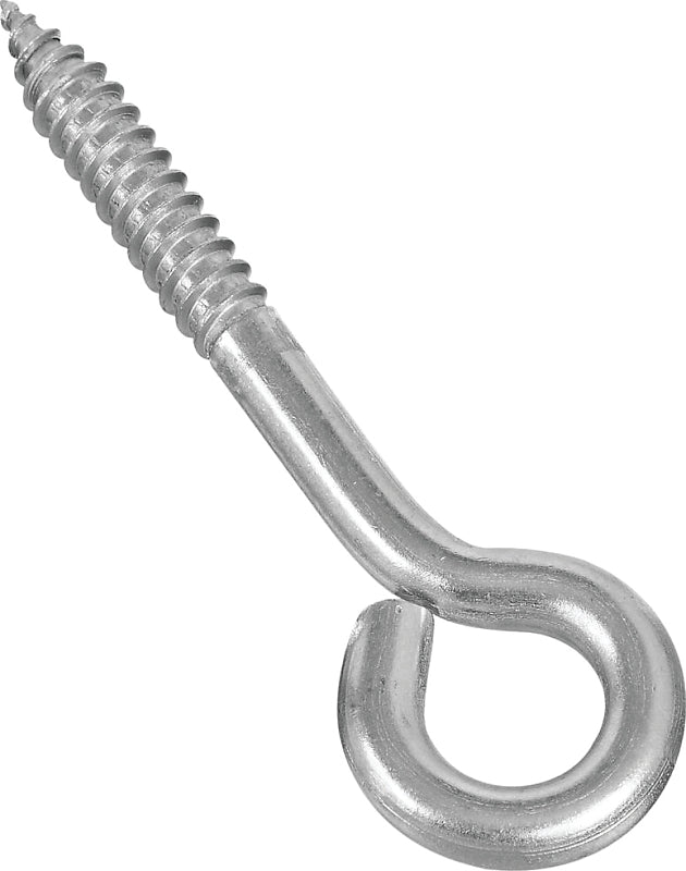 National Hardware N220-798 Lag Screw Eye, 5/16 in Thread, 1.62 in L Thread, 4 in OAL, 190 lb Working Load