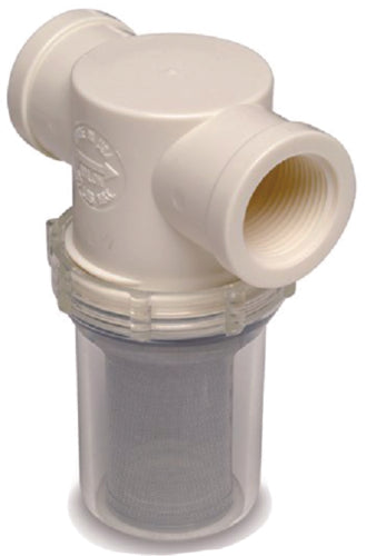 Shurflo Raw Water Strainer 3/4",Raw Water Strainers are built to keep your bait tank