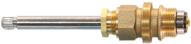 Danco 15250B Faucet Stem, Brass, Brass, 5-15/32 in L, For: Sterling 600 Series Two Handle Tub/Shower Faucets