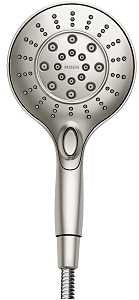 Moen Engage Series 26112EPSRN Hand Shower, 1/2 in Connection, 1.75 gpm, 6-Spray Function, Plastic, Brushed Nickel