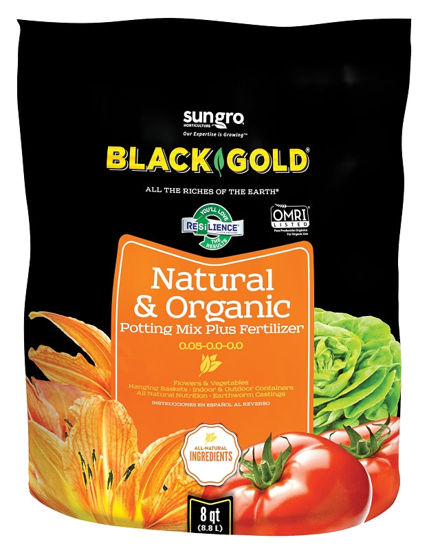 sun gro 1402040 8. QT P Potting Mix, Granular, Brown/Earthy, 240 oz Bag