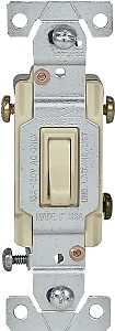Eaton Wiring Devices C1301-7LTV Switch, 15 A, 120 V, Push-In Terminal, Polycarbonate Housing Material, Ivory