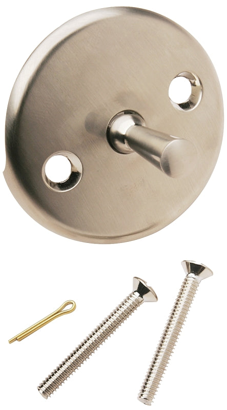 Plumb Pak PP826-1BN Tub Face Plate, Brushed Nickel