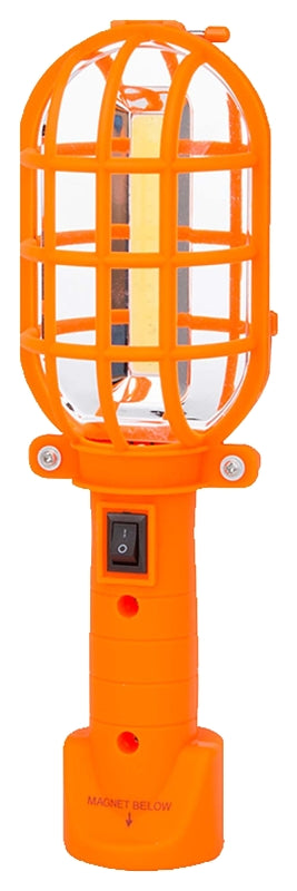 PowerZone 12578 Trouble Light, 1-Lamp, LED Lamp, 200 Lumens, Red/Black/Yellow/Orange, Pack of 12