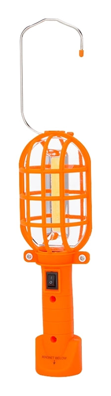 PowerZone 12578 Trouble Light, 1-Lamp, LED Lamp, 200 Lumens, Red/Black/Yellow/Orange, Pack of 12