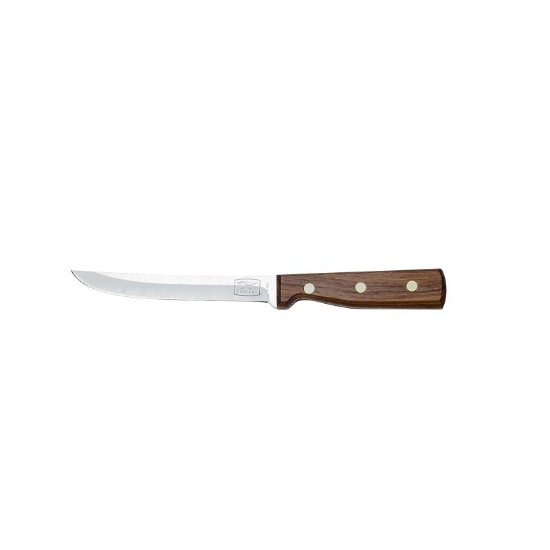 Chicago Cutlery Walnut Tradition Series 61SP Utility Knife, HCS Blade, Walnut Handle, Hardened, Full-Tang Blade, Pack of 3