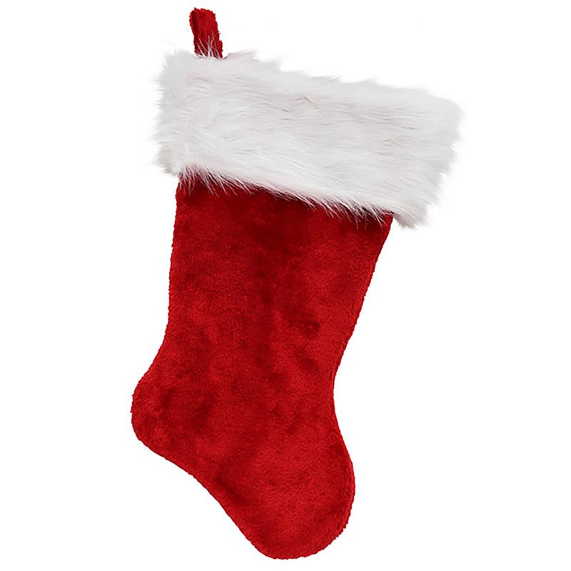 Dyno Red/White Santa Christmas Stocking 20 in., Pack of 12