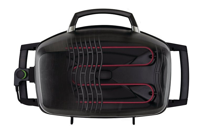 Napoleon TravelQ Series PRO285E-BK Portable Electric Grill, 285 sq-in Primary Cooking Surface, Smoker Included: Yes