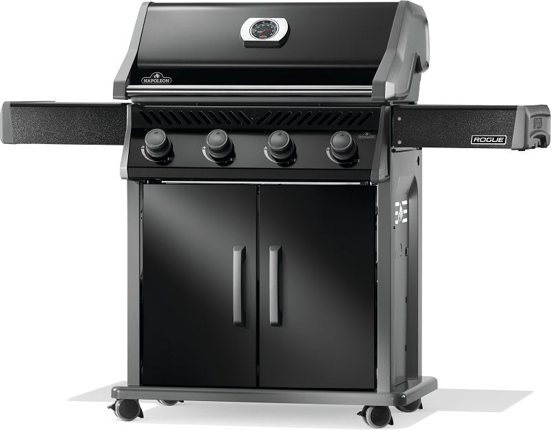 Napoleon Rogue 525 Series R525PK-2-SS Gas Grill, 48,000 Btu/hr BTU, Propane, 4-Burner, Smoker Included: Yes