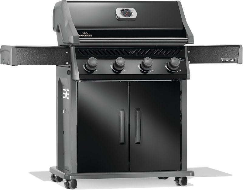 Napoleon Rogue 525 Series R525PK-2-SS Gas Grill, 48,000 Btu/hr BTU, Propane, 4-Burner, Smoker Included: Yes