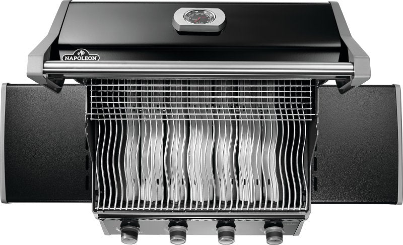 Napoleon Rogue 525 Series R525PK-2-SS Gas Grill, 48,000 Btu/hr BTU, Propane, 4-Burner, Smoker Included: Yes