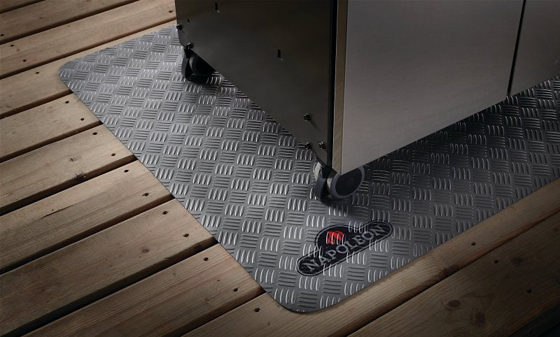 Napoleon 68002 Grill Mat, 90 in L, 35 in W, Gray