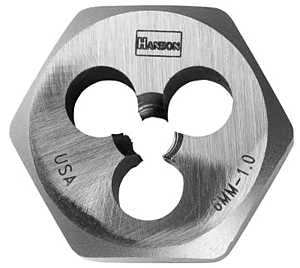 Irwin Hanson 9727 Metric Die, M6-1 Thread, Fine Thread, Right Hand Thread, HCS