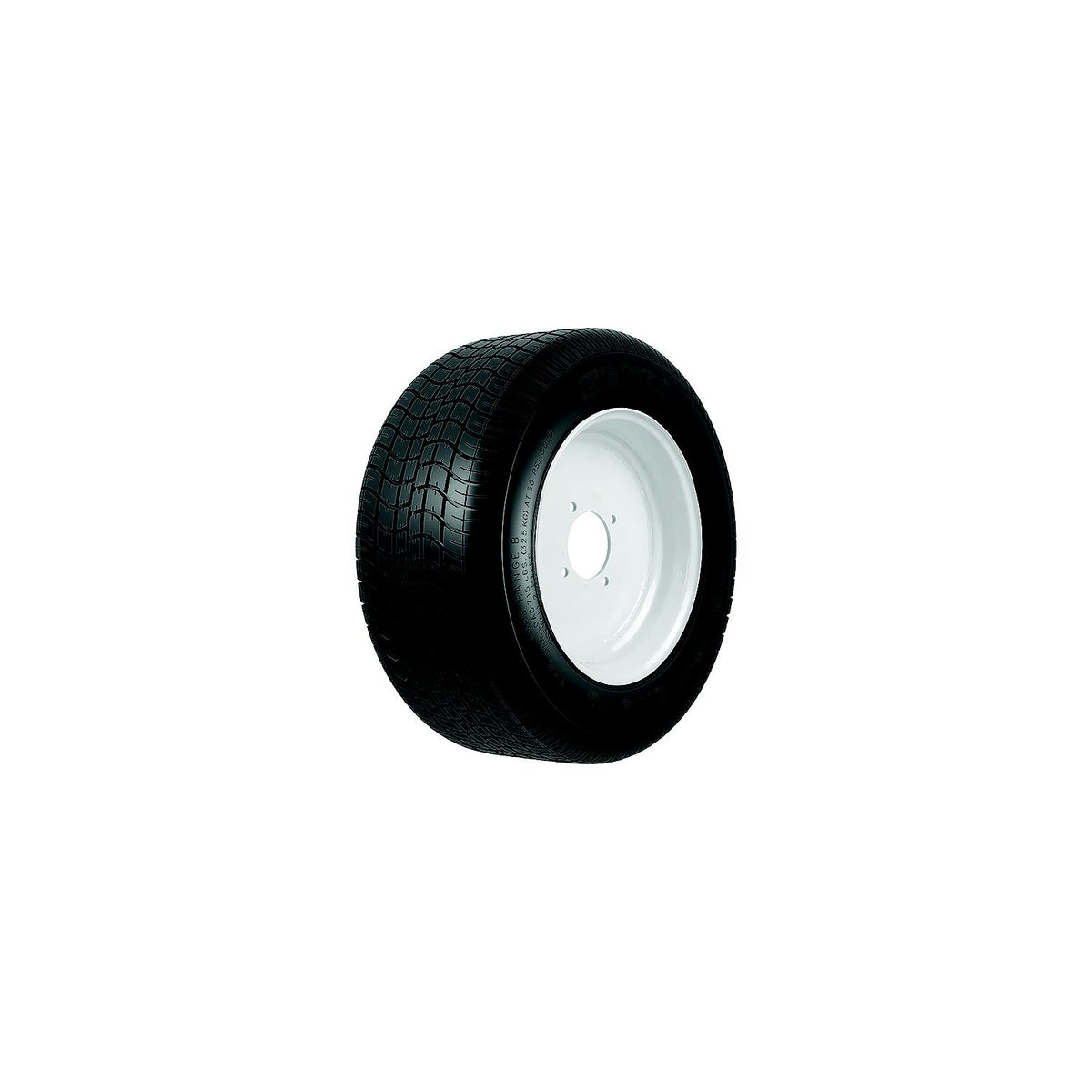 Loadstar Bias Wide Profile Tire and Wheel (Rim) Assembly 205/65-10 5 Hole