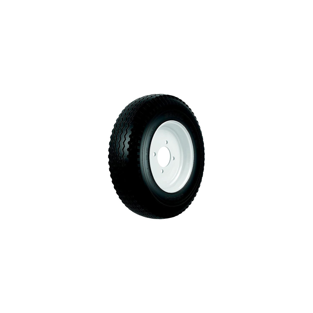 Loadstar Bias Tire and Wheel (Rim) Assembly 480/400-8 4 Hole
