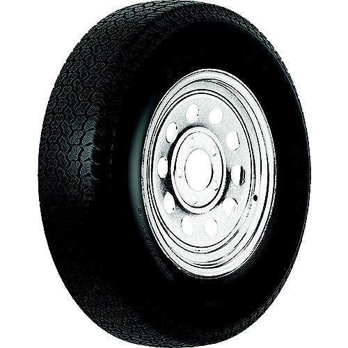 Loadstar Bias Tire and Wheel (Rim) Assembly ST185/80D-13 5 Hole D Ply
