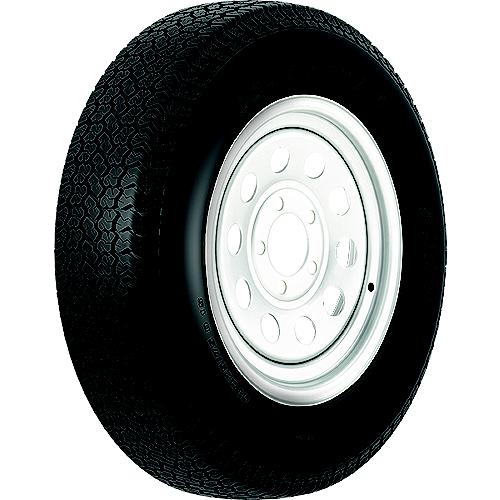 Loadstar Bias Tire and Wheel (Rim) Assembly ST225/75D-15 6 Hole D Ply
