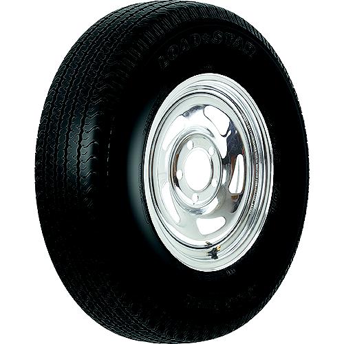 Loadstar ST Radial Tire and Wheel (Rim) Assembly ST175/80R-13 5 Hole C Ply