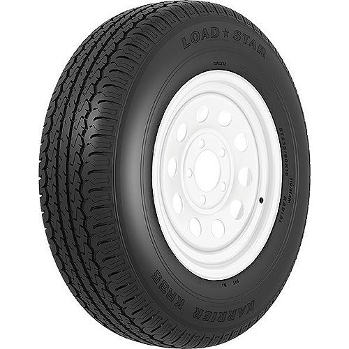Loadstar ST Radial Tire and Wheel (Rim) Assembly Directional ST185/80R-13 5 Hole C Ply
