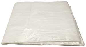 Frost King P300 Drop Cloth, 12 ft L, 9 ft W, 0.3 mil Thick, Plastic, Clear